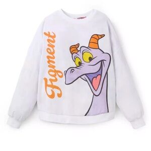 2025 Disney Parks Epcot Figment Pullover Reversible sweatshirt adult size small